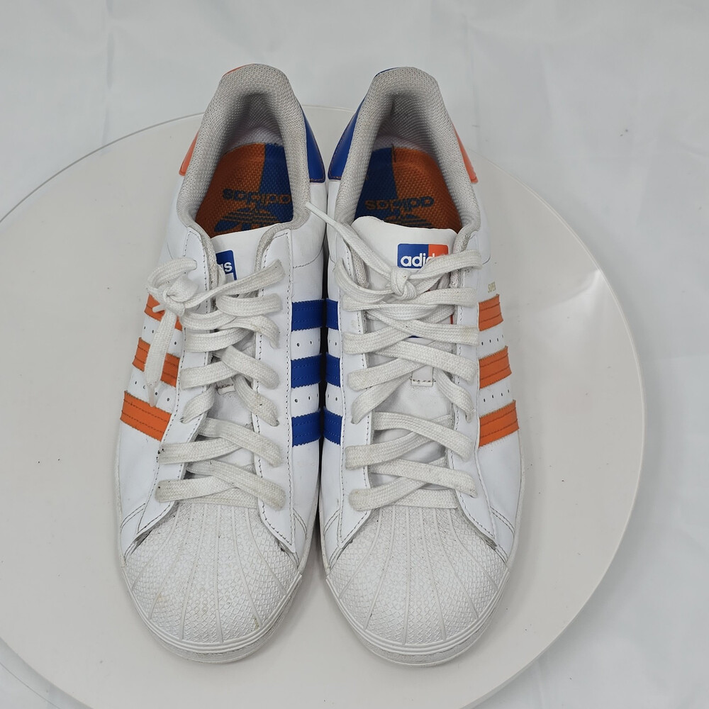 Adidas Superstar Shell Toe Men 11 Low Split New York Knicks Florida Gators Sneak